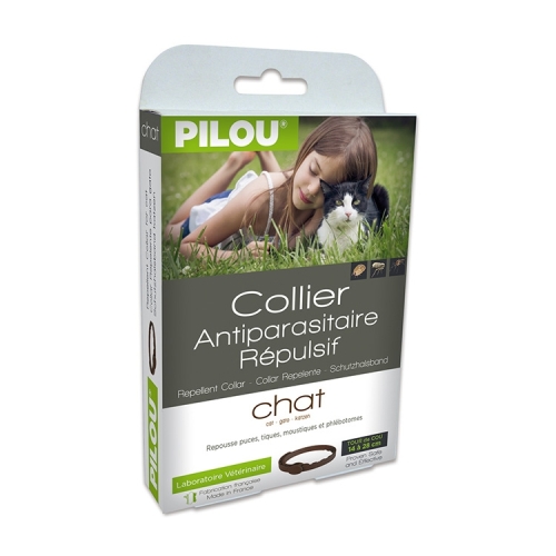Pilou Zgarda Antiparazitara Pisici, 35 cm