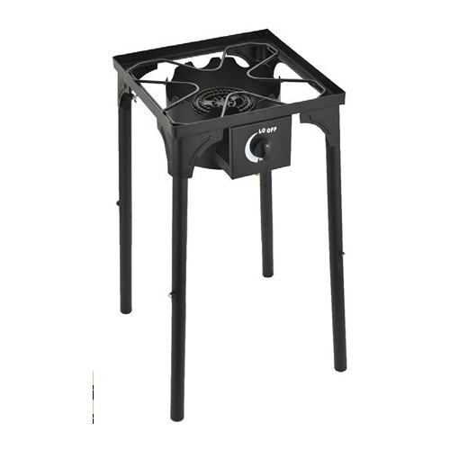 Pirostrie patrata Micul Fermier, putere termica 6kW, 1 arzator, inaltime ajustabila 72/42 cm