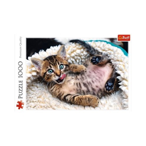 Puzzle pisica vesela 1000 piese