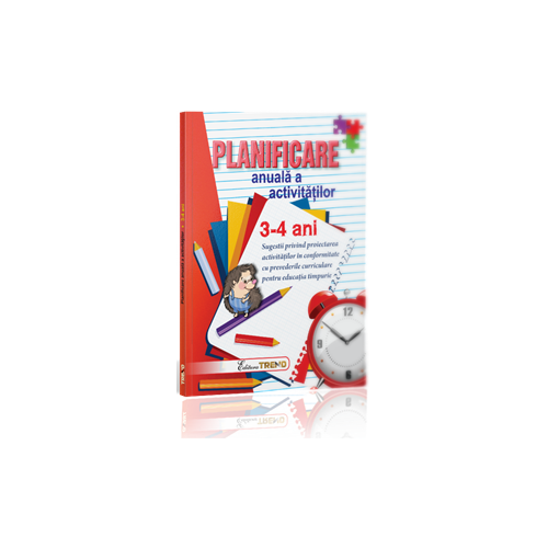 Planificare anuala a activitatilor 3-4 ani - Cristina Gogoncea
