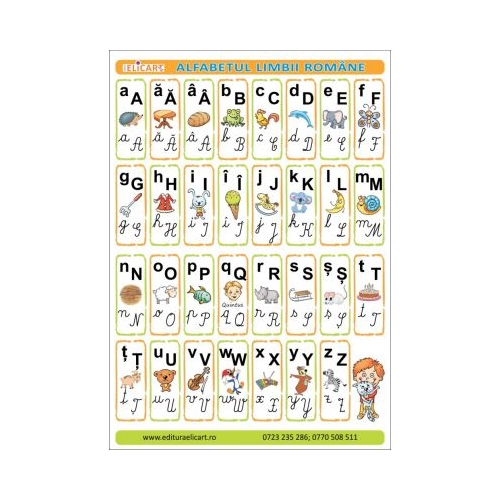 Pliant literele alfabetului