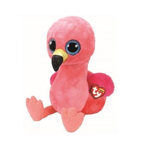 Plus 15 cm boos Gilda flamingo roz, TY