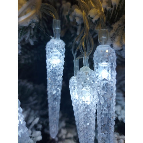 Ornament turturi instalatie led 160cm baterii DF16-8623 XMAS AF100	