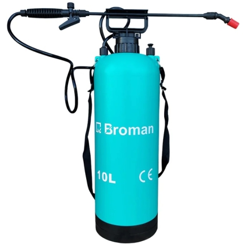 Pompa de stropit manuala Broman 10L, cu curea și tija de pulverizare