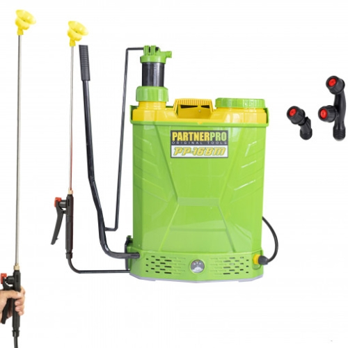 Pompa de stropit cu acumulator 2 in 1, 16L, PARTNERPRO, 6 kg