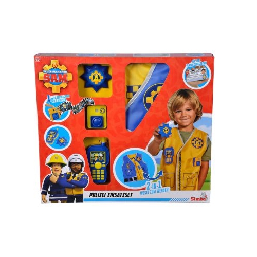 Pompierul Sam, set de interventie cu doua fete