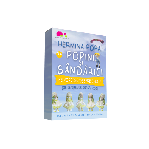 Popini si Gandarici ne vorbesc despre emotii - Hermina Popa, editura Jucarii Vorbarete
