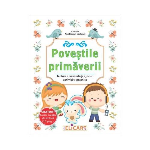 Povestile primaverii, Elicart, Povesti pentru copii, Carti educative