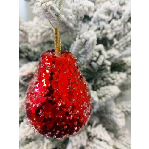 Glob para rosu Xmas 8 cm, Prosper Globuri de Craciun Prosper grupdzc