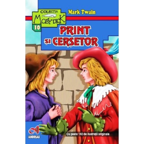 Print si cersetor - Mark Twain, editura Andreas