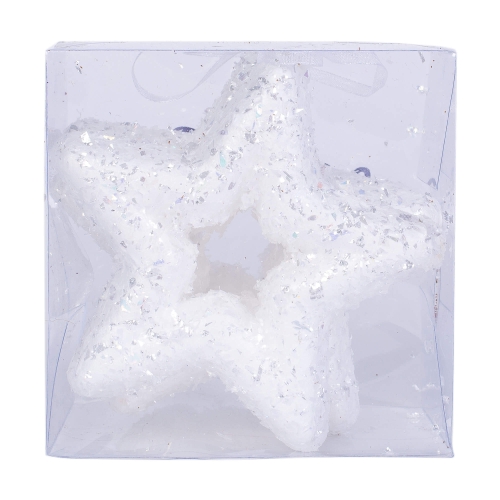 Prosper Globuri in forma de stelute albe set 3 buc, AZ122