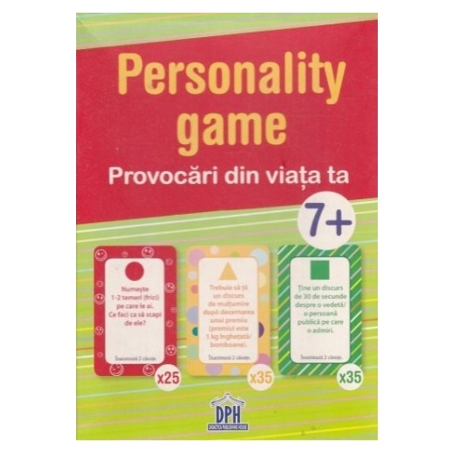 Personality game - Georgeta Panisoara, editura Didactica Publishing House