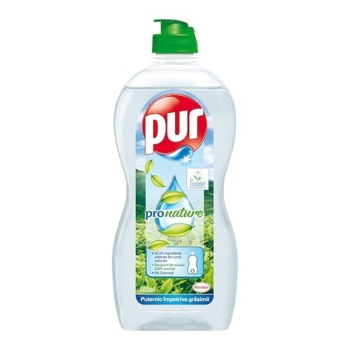 Pur detergent de vase Pro Nature 500 ml