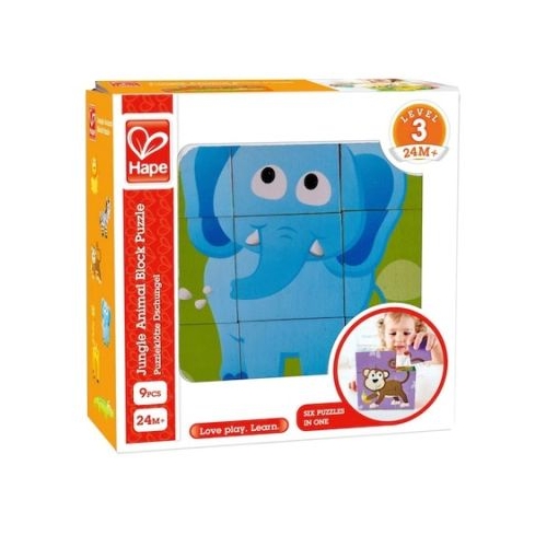 Puzzle Jungla, 9 piese, HAPE