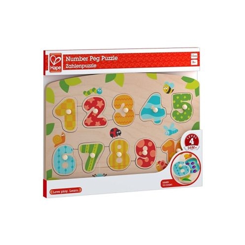 Puzzle Numere, 11 piese, HAPE