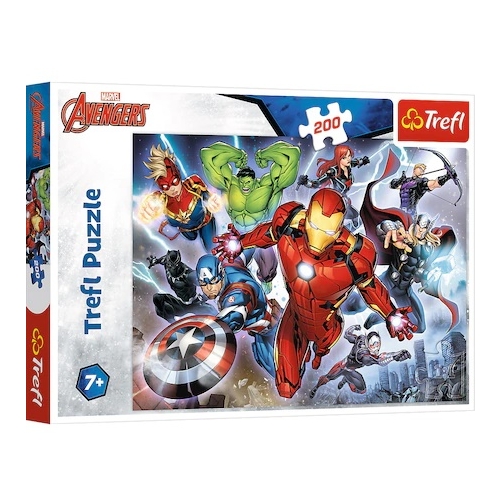 Puzzle Avengers, Razbunatorii, 200 piese, Trefl