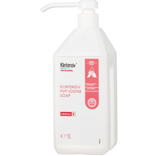 Sapun chirurgical PVP Iodine Soap 7, 5%, 1L Klintensiv