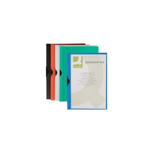 Dosar de prezentare Q-Connect cu clip din metal