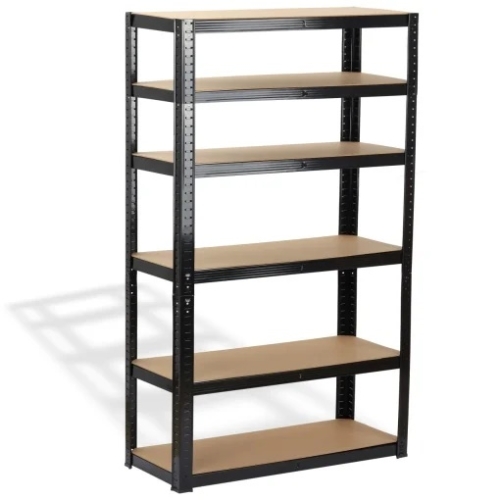 Raft Negru 120Wx45Dx180Hcm pentru depozitare din otel ROTOR