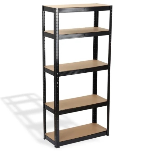 Raft Negru 70Wx30Dx150Hcm pentru depozitare din otel ROTOR