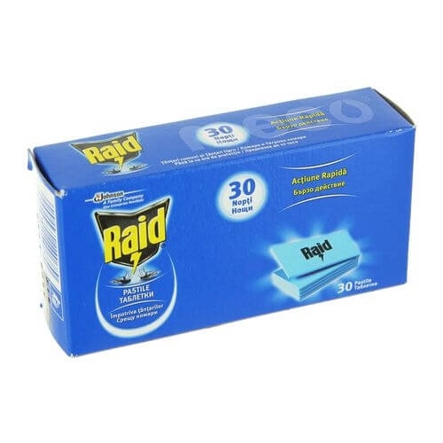 Raid pastile laminate mici (30 buc)pe grupdzc.ro✅. Descopera gama copleta de produse la oferte speciale✅!