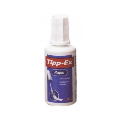 Fluid corector Tipp-Ex Rapid, cu burete, 20 ml