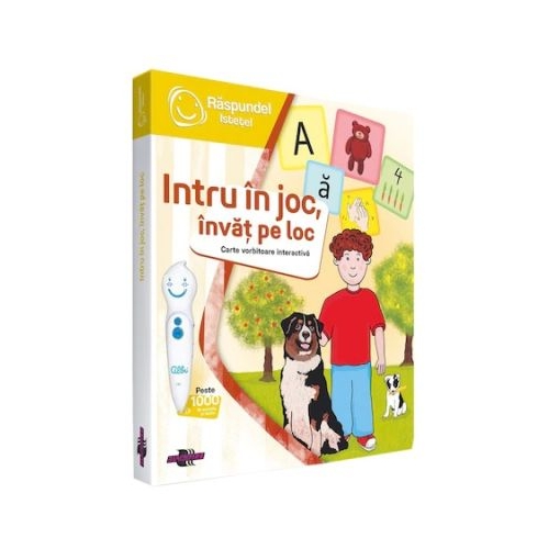 Raspundel Istetel, Carte interactiva Intru in joc, invat pe loc