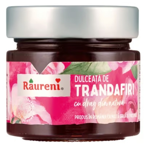 Dulceata de trandafiri, 270 g, Raureni
