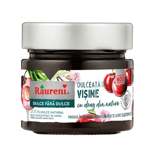 Dulceata visine fara zahar 240g, Raureni