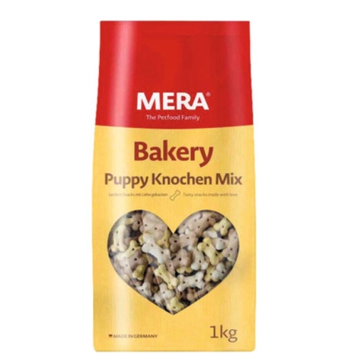 Biscuiti recompensa pentru caini Puppy Knochen, 1kg Mera
