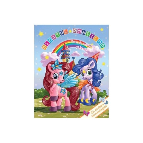 Regatul poneilor. Caiet de activitati si jocuri. Auxiliar scolar interactiv, editura Kreativ