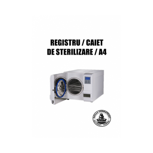 Registru/caiet sterilizare, format A4