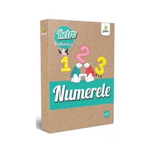 Retro-flashcarduri. Numerele