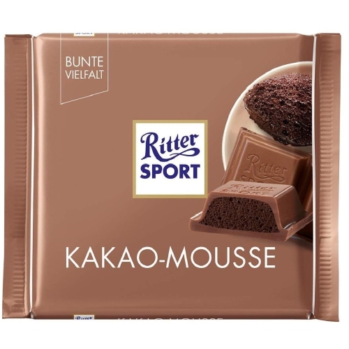 Ritter Sport Ciocolata cacao mousse, 100g