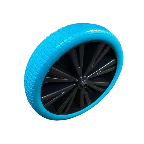 Roata Broman 4.00-8 spuma, bucsa si ax 14