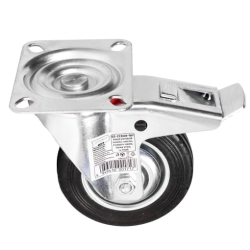 Roata pivotanta Detoolz, cauciuc 100x27mm CF G01