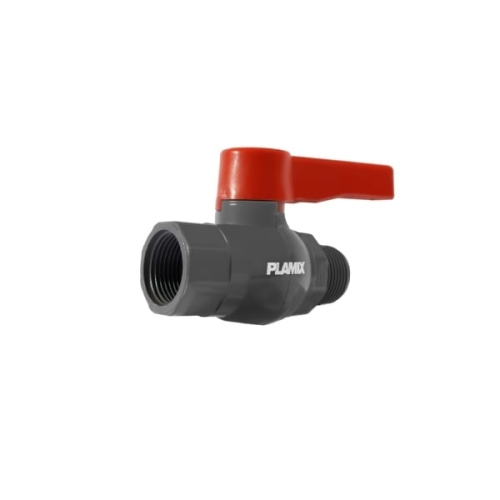 Robinet apa filet interior-exterior PLAMIX PVM - 1 1/4in PVC