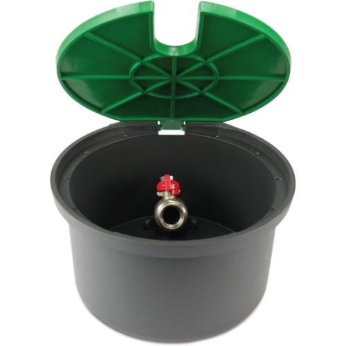 Robinet de gradina, cu camin si capac acces, filet interior, 3/4″, plastic, Rain Bird