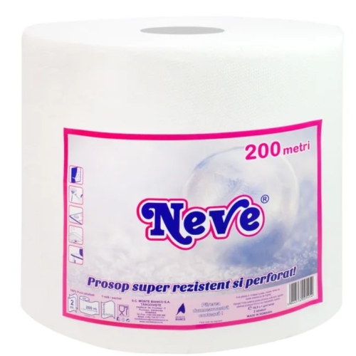 Prosop de bucatarie 1 rola 200 m, Neve