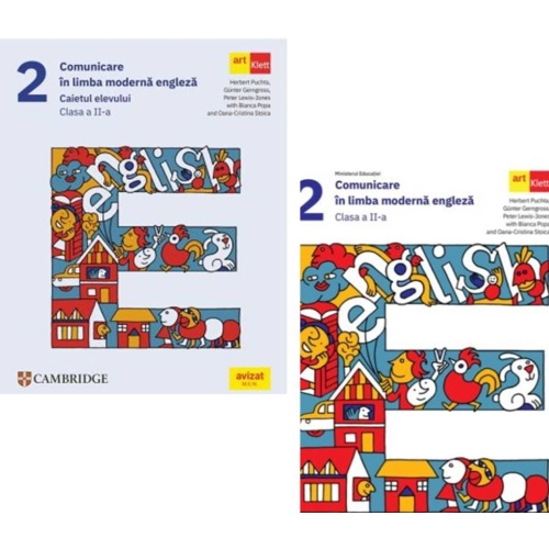 Pachet limba engleza. Manual+Caiet. Clasa a 2-a - Herbert Puchta