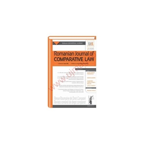 Romanian journal of comparative law no. 2/2015