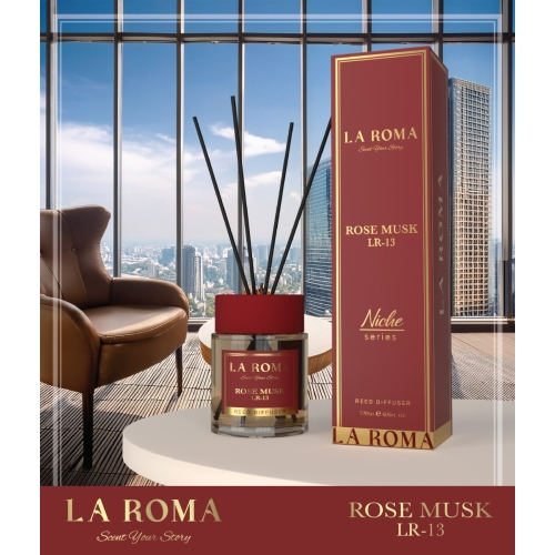 Odorizant de camera Rose Musk LR - 13, 120 ml, La Roma Niche