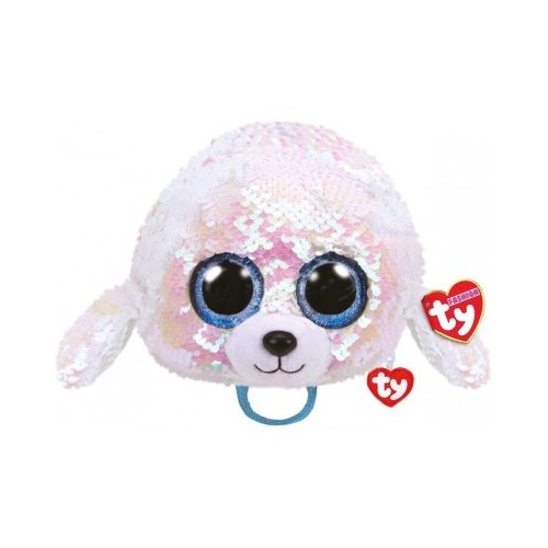 Rucsac de plus cu paiete foca Icy, TY