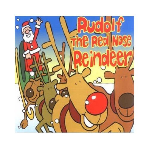 Rudolf the Red Nose Reindeer CD, editura CYP. Carte educativa pentru copii
