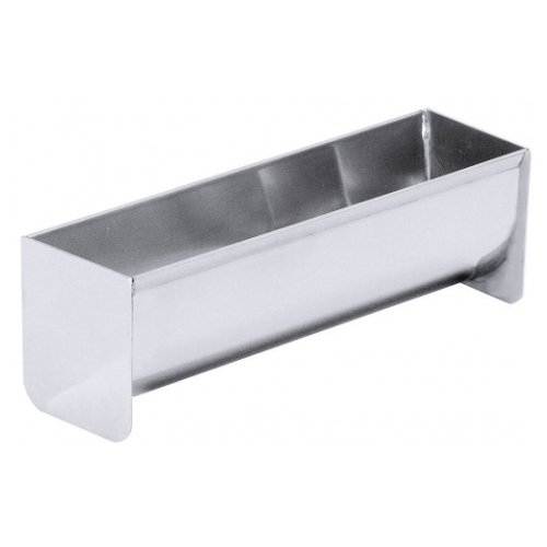 Forma terina semicirculara, din inox, dimensiuni 135x40x45(h) mm