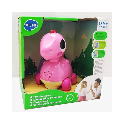 Baby dino huayangosaurus cu sunete si lumini, Hola