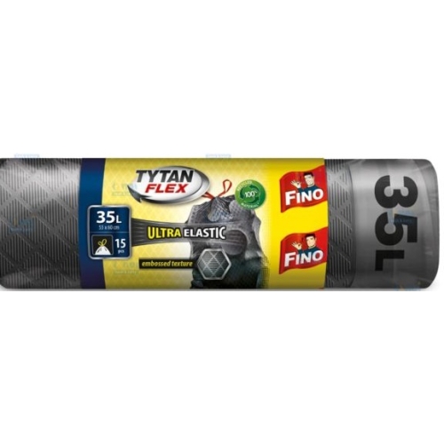 Fino saci menajeri 15 buc, 35 l,  Fino Tytan Flex
