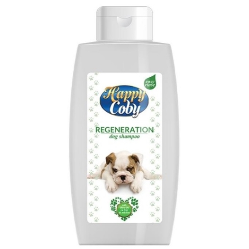 Sampon pentru catei Regeneration cu Ulei de Masline, 500 ml, Happy Coby	