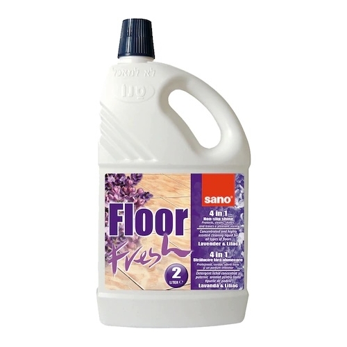 Sano 4 in 1 Detergent de pardoseli cu lavanda si liliac, 2 l