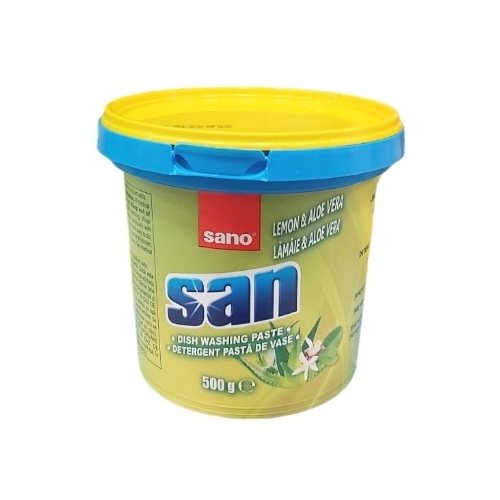 Sano Detergent pasta de vase lamaie si aloe vera, 500 g